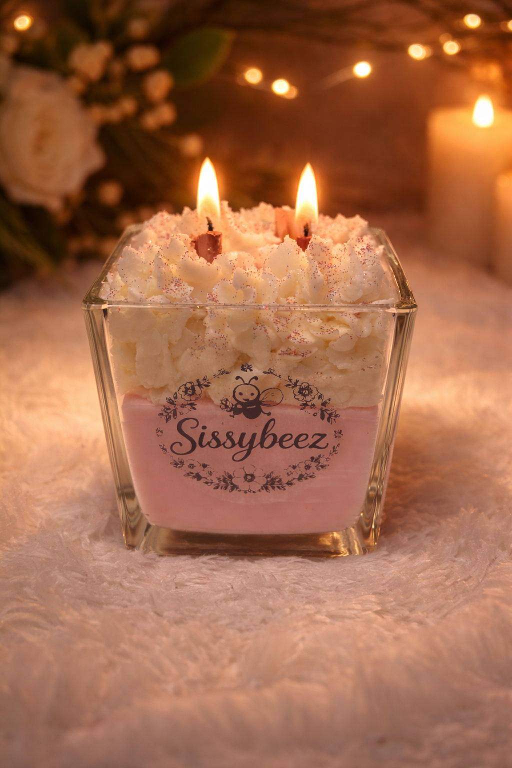 Soy Wax Decorative Candle 10 oz