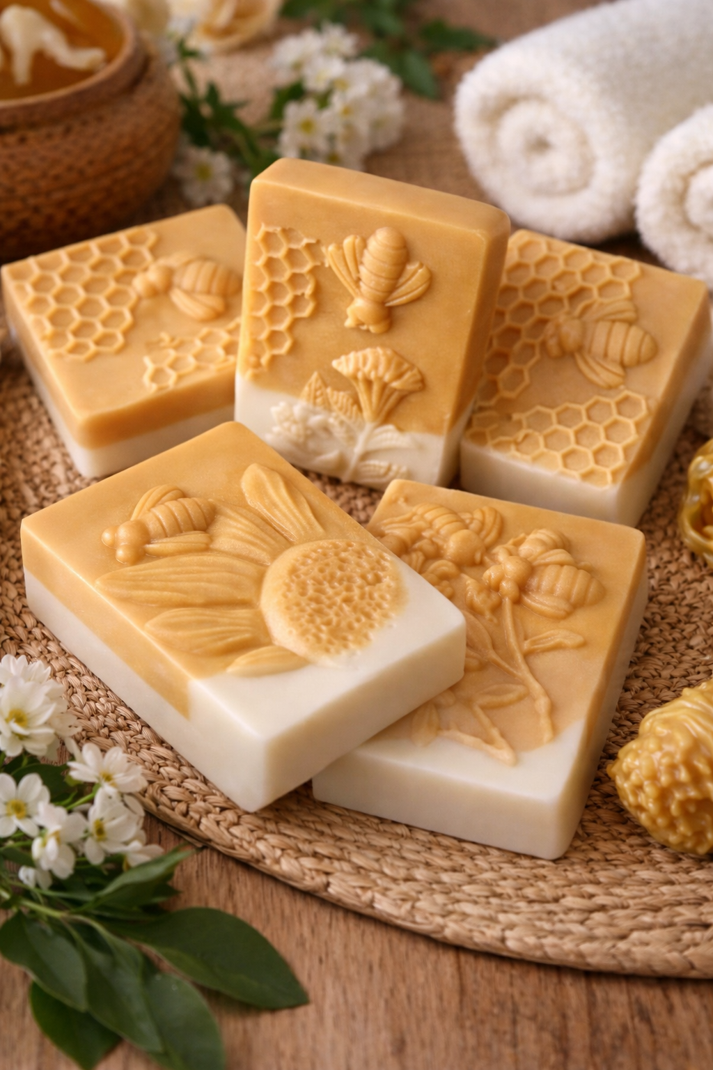 Three Butter Soap 3.5 oz Bars